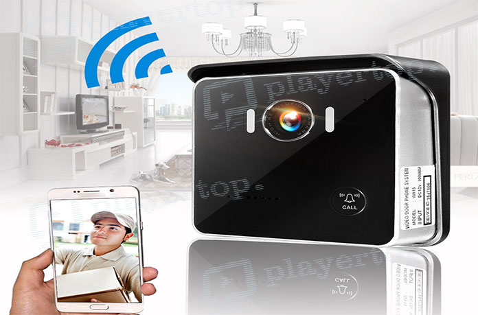 sonnette de porte camera wifi